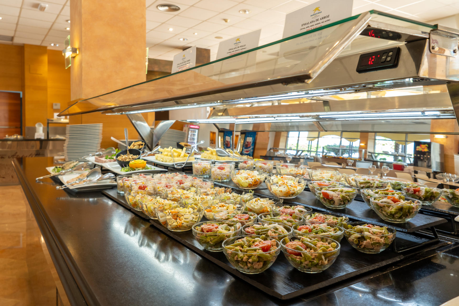 Macedonias and salads of all kinds.